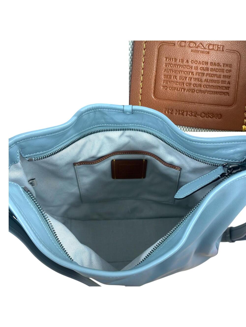 Coach Soft Tabby Hobo in Sage Leather - Picture 4 of 6